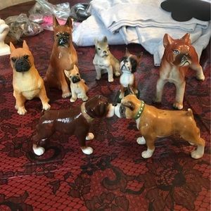 6 boxer statues , salt & pepper shakers, magnet , Sweatshirt